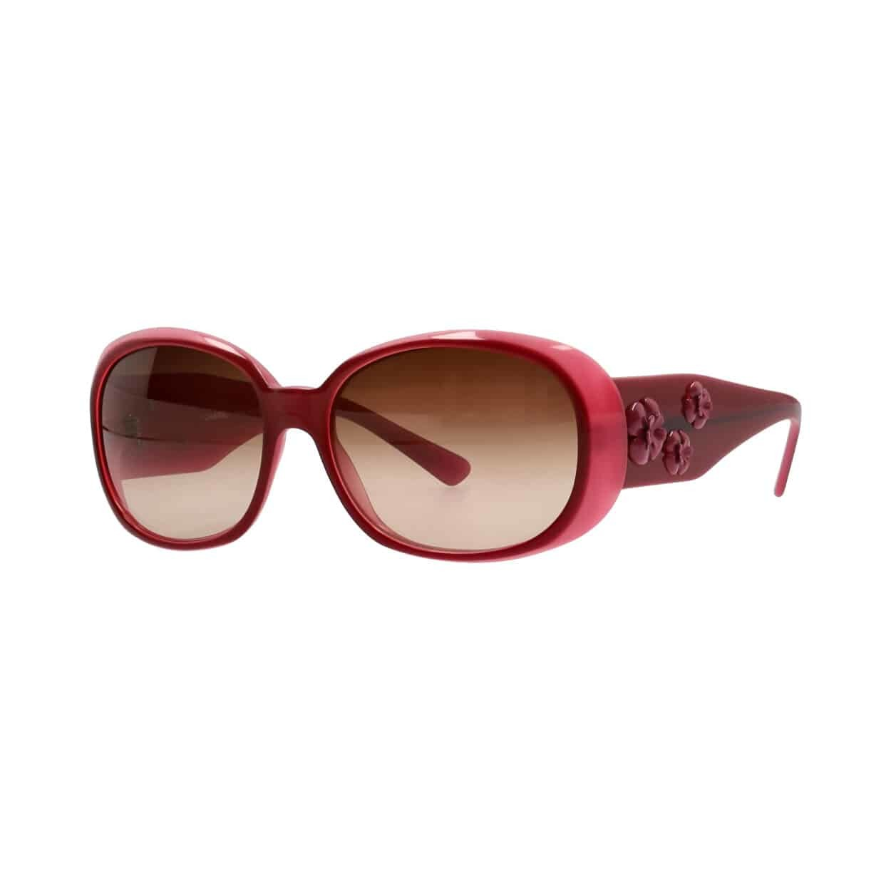 CHANEL Camellia Sunglasses 5113 Pink | Luxity