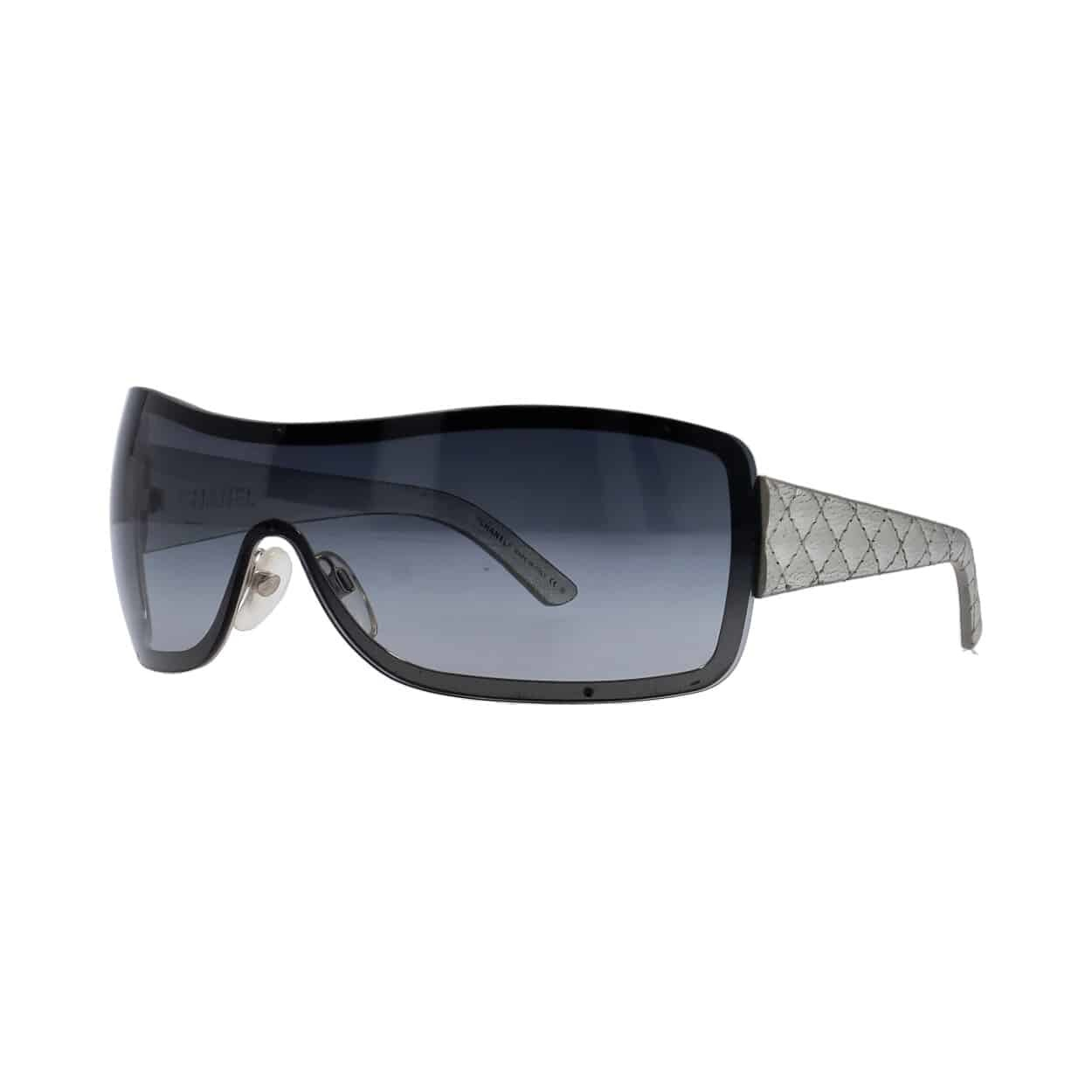 CHANEL Sunglasses 4155-Q Black/Silver | Luxity