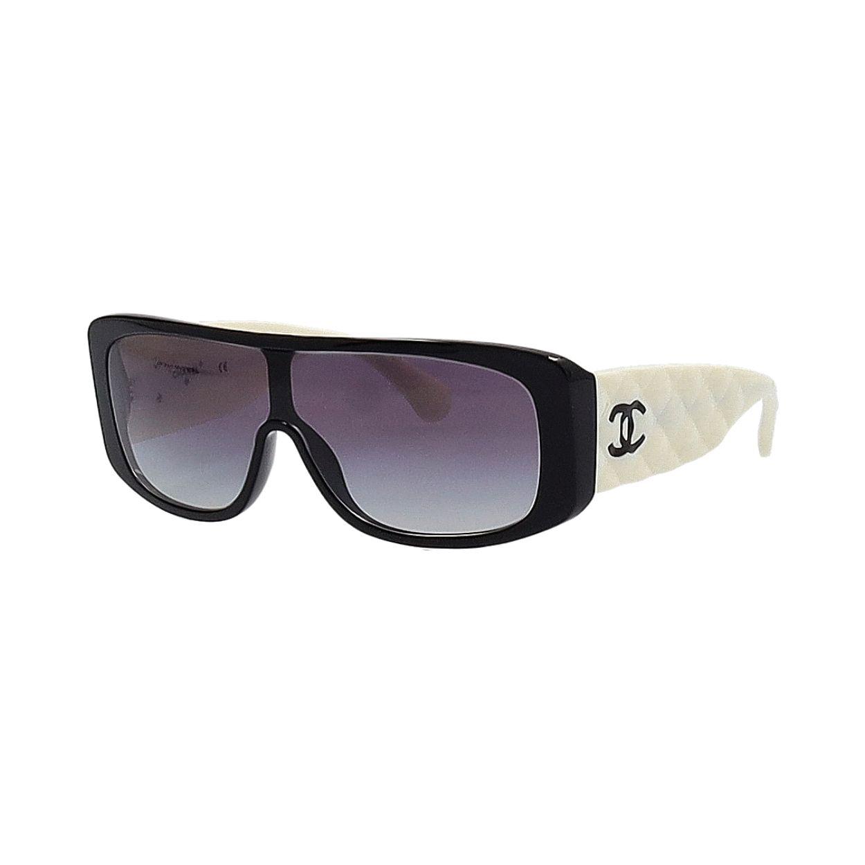 CHANEL Sunglasses 71466 Black/White | Luxity