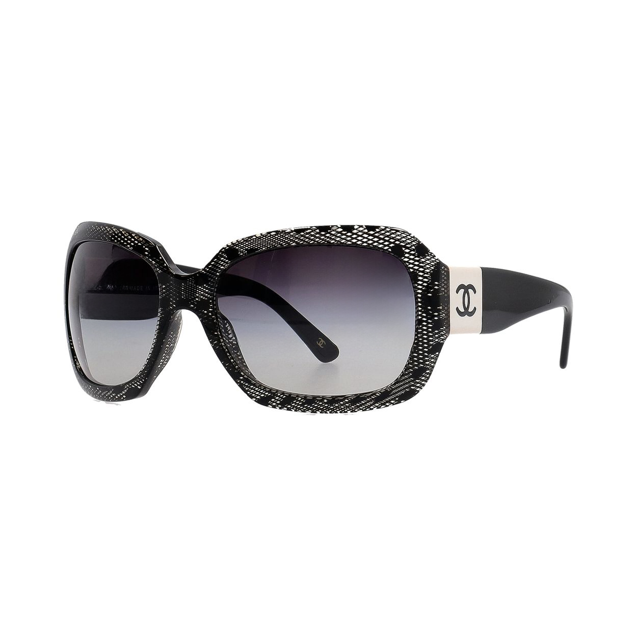 CHANEL シャネル ココマーク 5146-A サングラス シャネルサングラス☆5146-A☆黒✖白ロゴ☆ 【公式通販】
