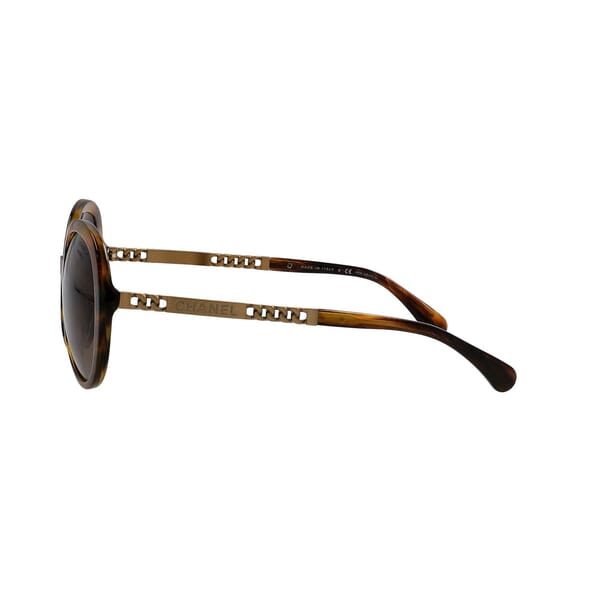 Polarized Chain Logo Sunglasses Marble