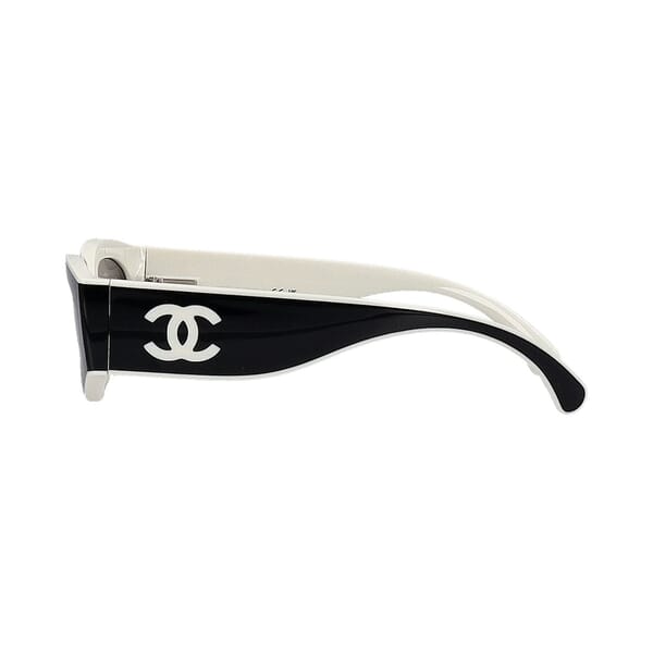 Logo Sunglasses 6056 Black/White