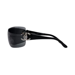 Oversized Sunglasses 4119 Black, view 2