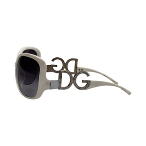 Crystal Sunglasses DG6011B White, view 2