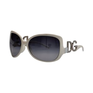 Crystal Sunglasses DG6011B White