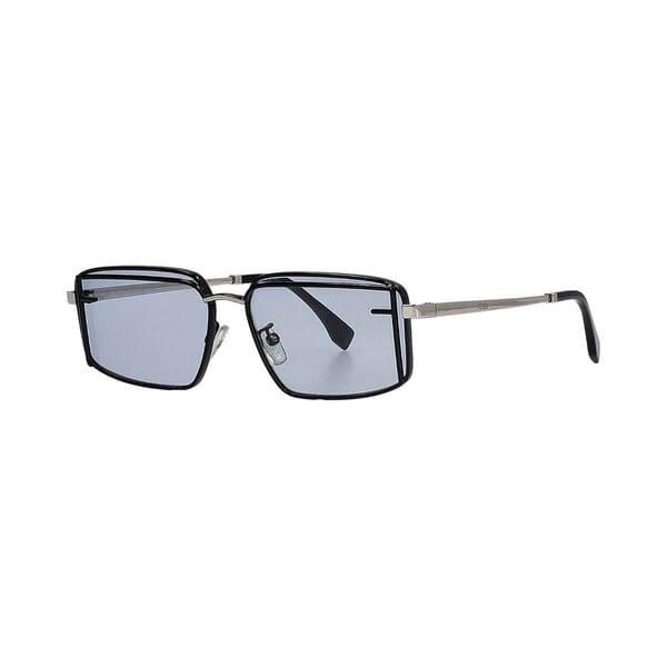 Sunglasses FE40102U Blue/Silver Tone