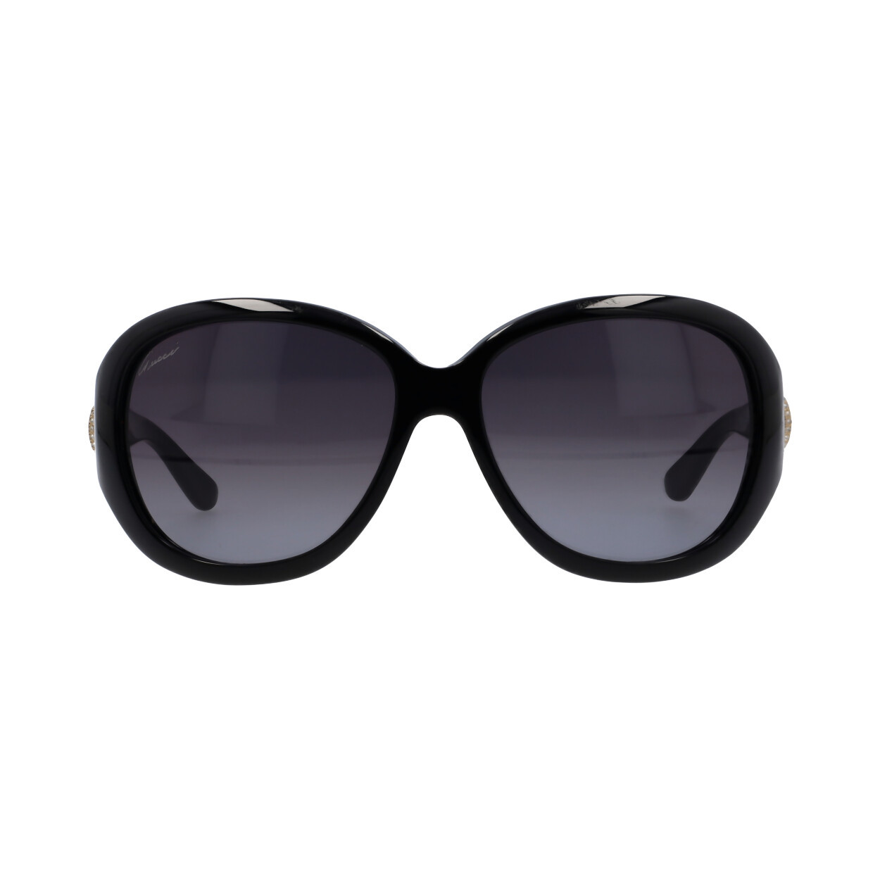 GUCCI Horsebit Sunglasses GG 3712/N/S Black | Luxity