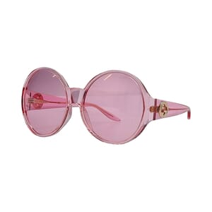 GUCCI Round Sunglasses GG0954S Pink | Luxity