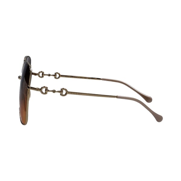 Sunglasses GG0879S Brown/Gold Tone