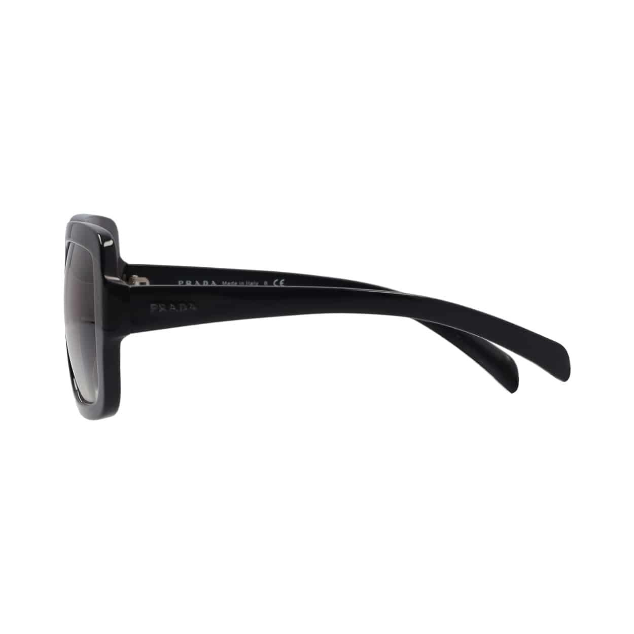 Prada sunglasses SPR07R Prada SPR 07R 1AB-0A7 Black Sunglasses Gray Lens 56-20 140  main image 4
