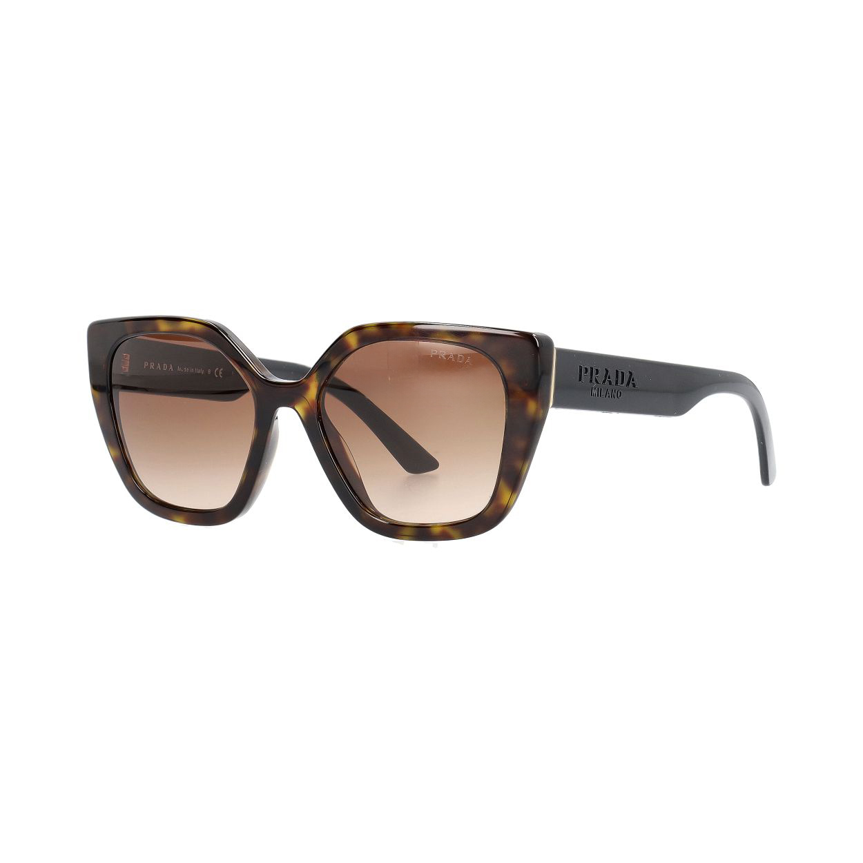 PRADA Sunglasses SPR24X Tortoise/Black | Luxity