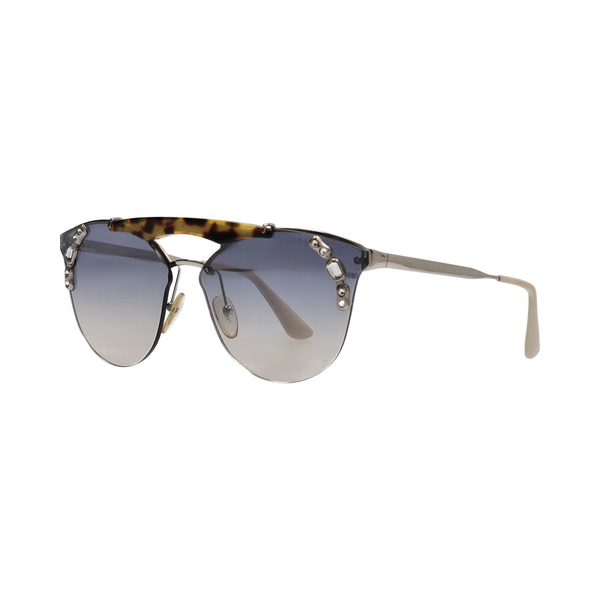 Crystal Sunglasses SPR53U Silver Tone