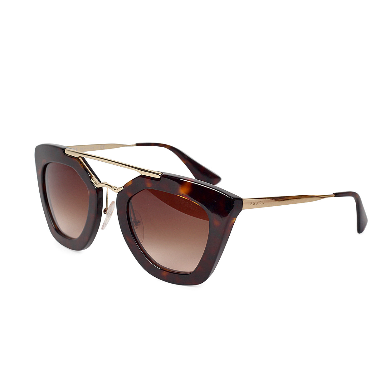 PRADA Cinema Sunglasses Tortoise SPR09Q - New | Luxity
