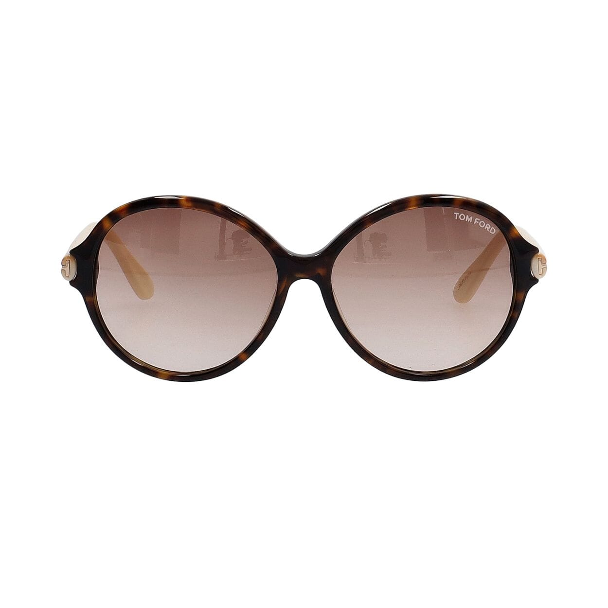 TOM FORD Milena Sunglasses TF343 Tortoise/Ivory | Luxity