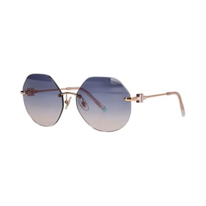 Sunglasses TF3077 Gradient Black/Rose Gold