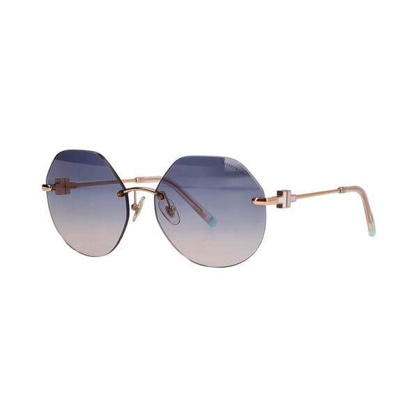 Sunglasses TF3077 Gradient Black/Rose Gold