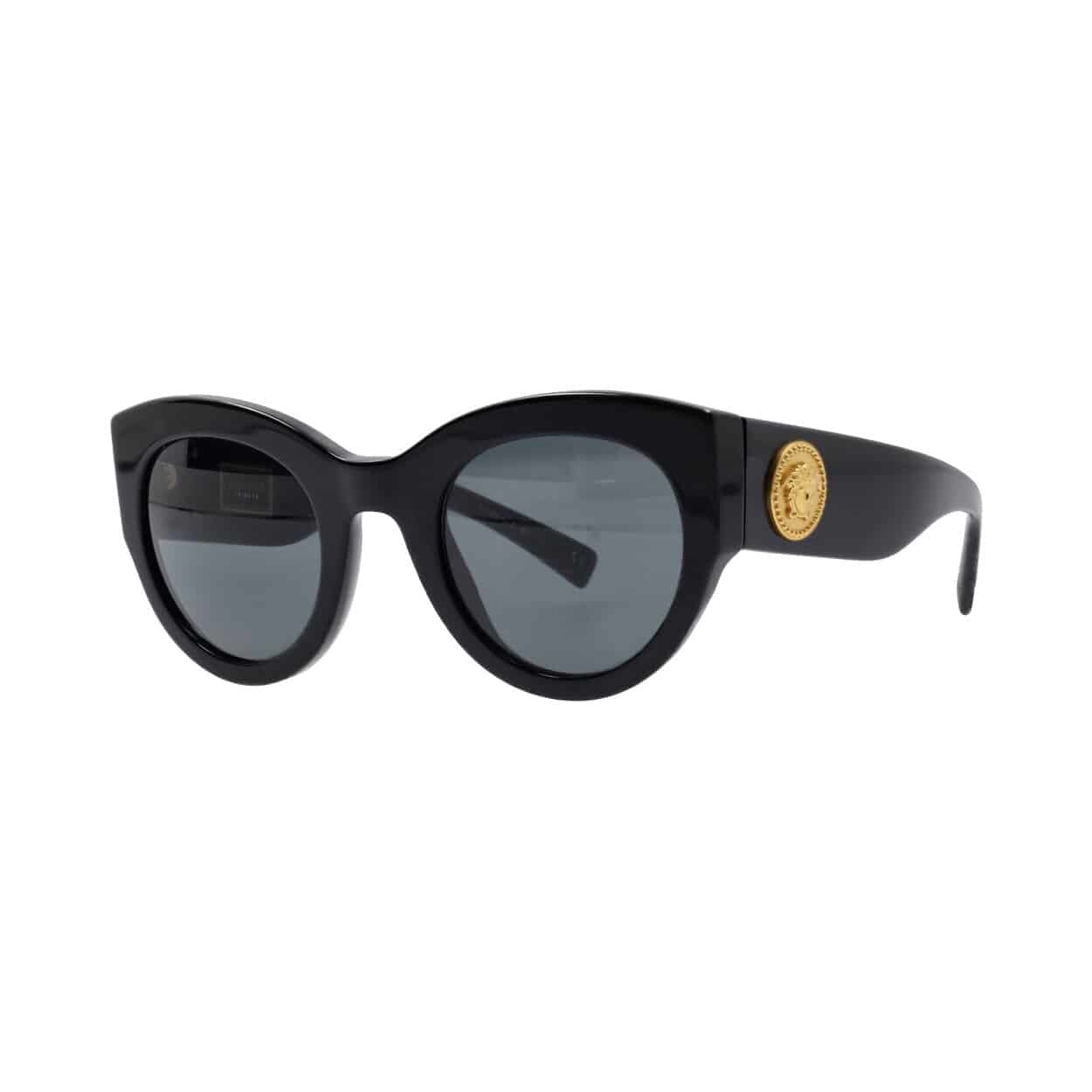 VERSACE Tribute Sunglasses 4353 GB1/87 Black | Luxity