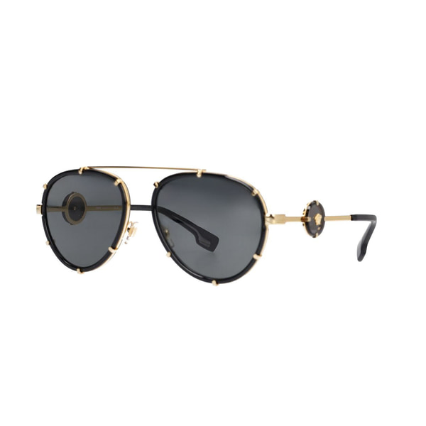 Medusa Sunglasses MOD.2232 Black/Gold Tone