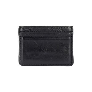 BURBERRY Leather Card Holder Black | Luxity