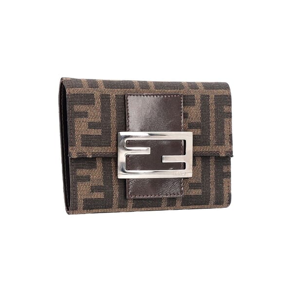 Vintage Zucca Wallet Tobacco