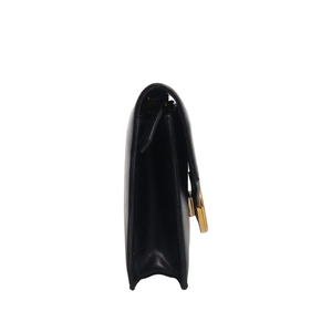 Leather Chain Wallet Black, view 5