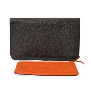 https://dbiyorq10n2b9.cloudfront.net/product-images/CWALHER0001/HERMES-Leather-Dogon-Duo-Wallet-OrangeBlack-back.jpg.webp