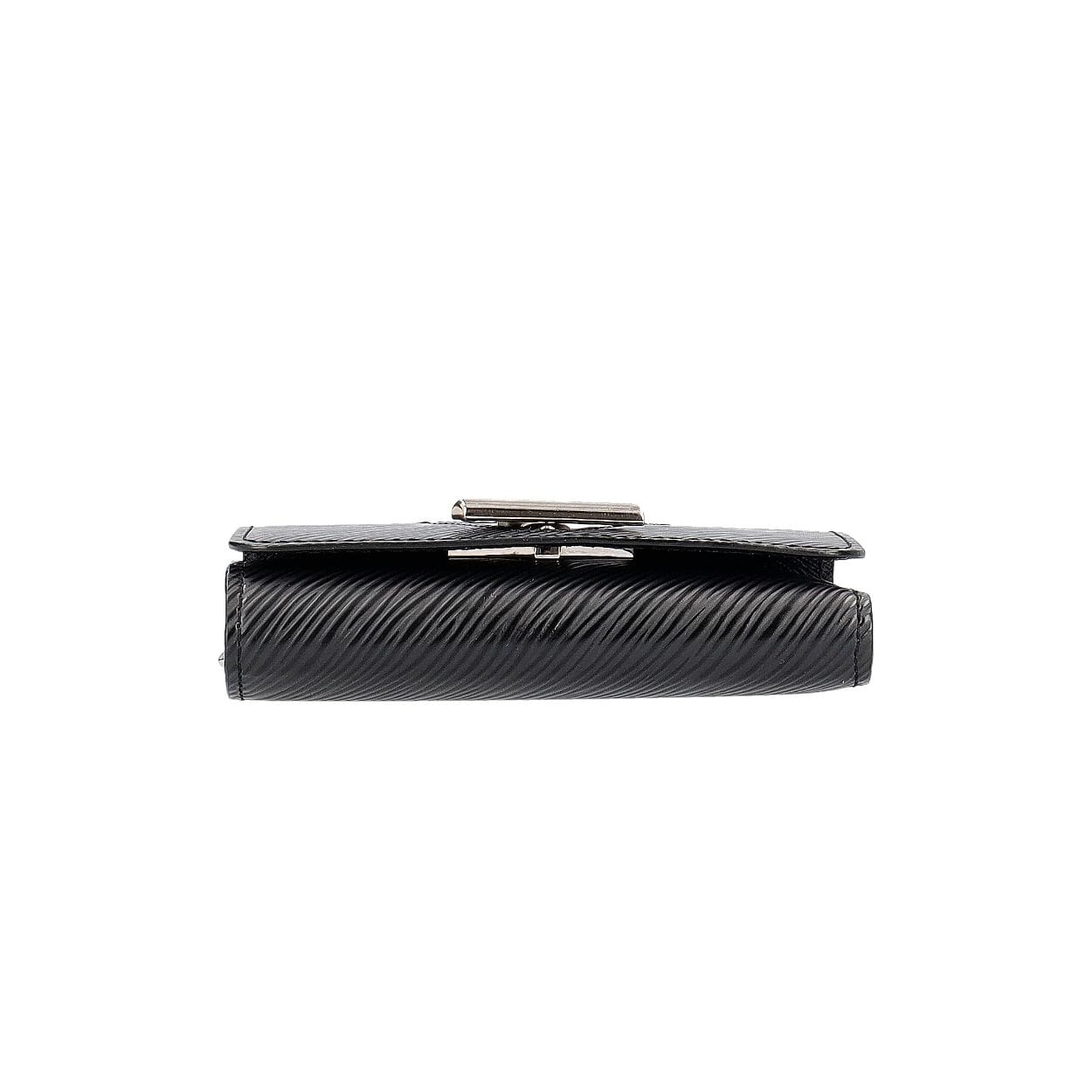 LOUIS VUITTON Epi Twist Compact Wallet Noir | Luxity