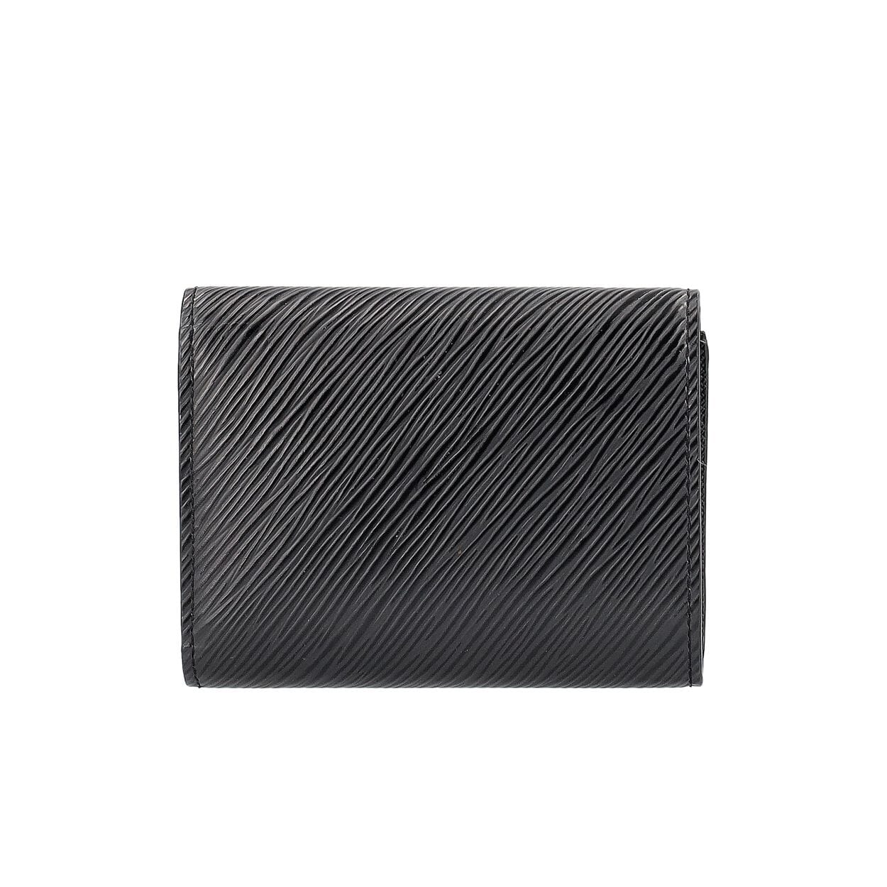 LOUIS VUITTON Epi Twist Compact Wallet Noir | Luxity