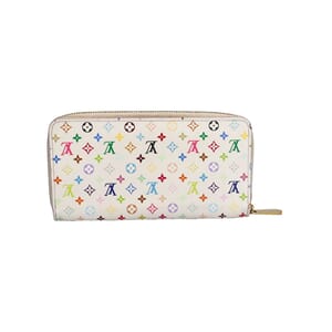 Multicolor Zippy Wallet White, view 3
