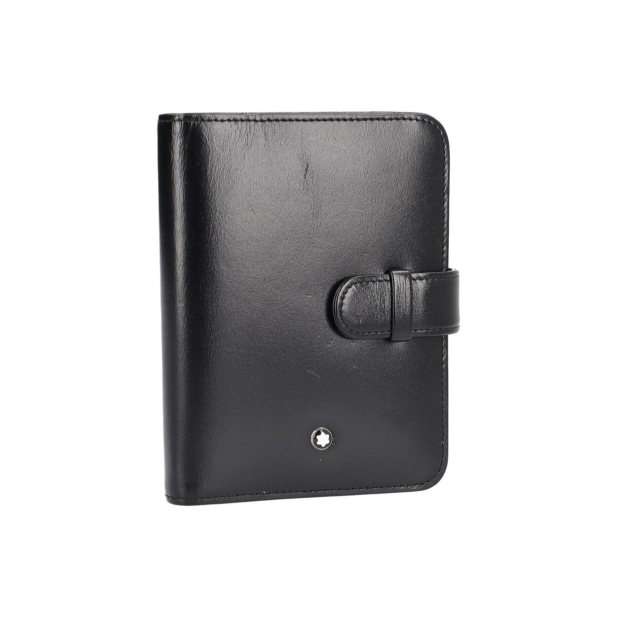 MONTBLANC Leather Meisterstuck Pocket Organizer Black | Luxity