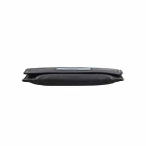 Leather Ettiquette Compact Wallet Case & Card Holder Set Black, view 5