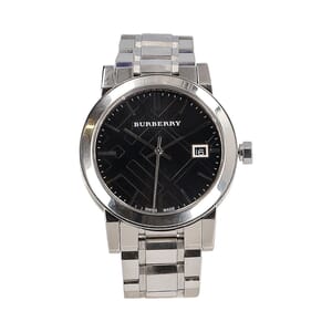 Steel Check Watch