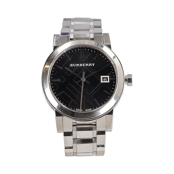 Steel Check Watch