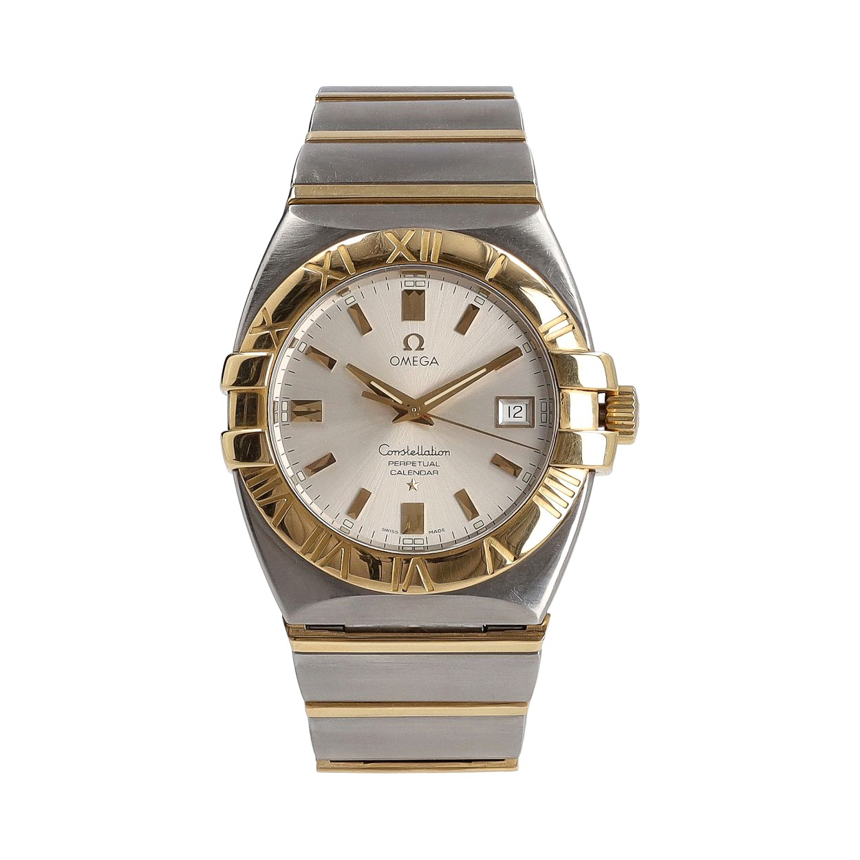 OMEGA Constellationゴールド シルバー 不動 OMEGA Constellation Double Eagle | Luxity