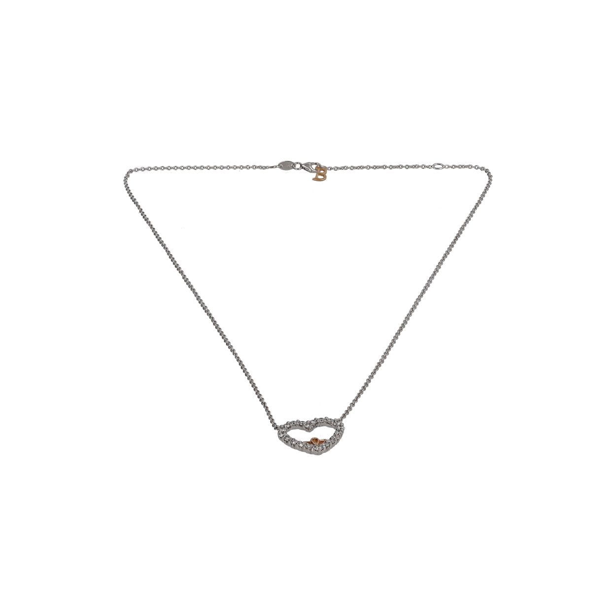 CELINE Vintage Coin Necklace Silver/Gold Tone | Luxity