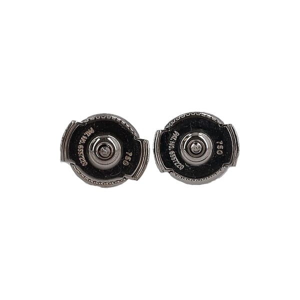 Gold Diamond Protea Solitaire Studs