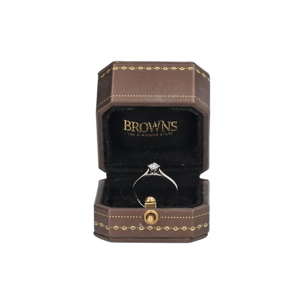 Platinum Diamond My True North Ring