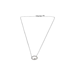 Gold Diamond Angel Circle Of Life Necklace, view 2
