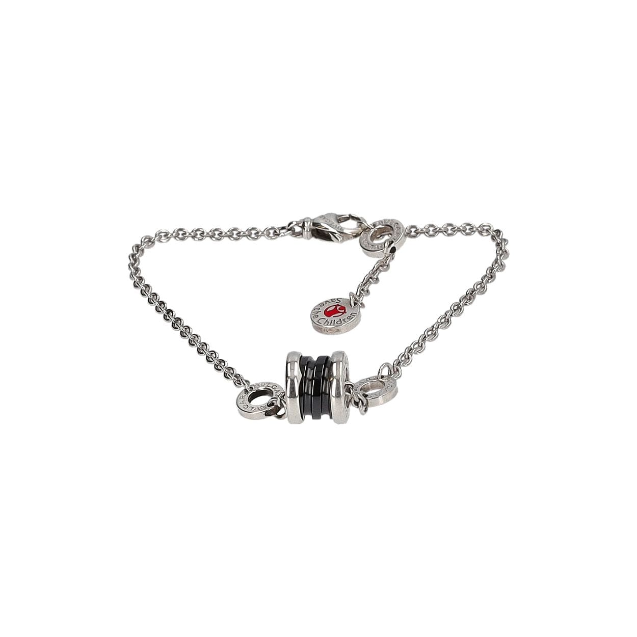 BULGARI Sterling Silver Save The Children Bracelet | Luxity