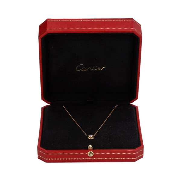 Gold Diamond Trinity Pendant