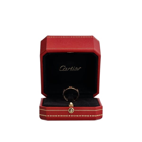 Gold Love Ring Classic Model
