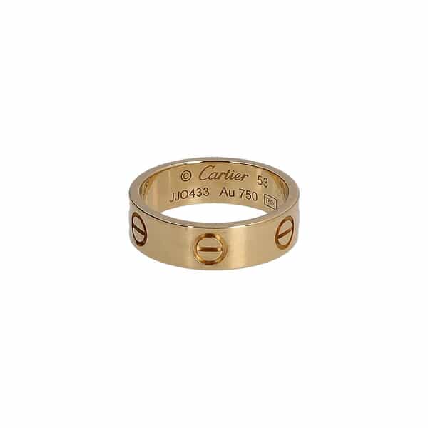 Gold Love Ring Classic Model