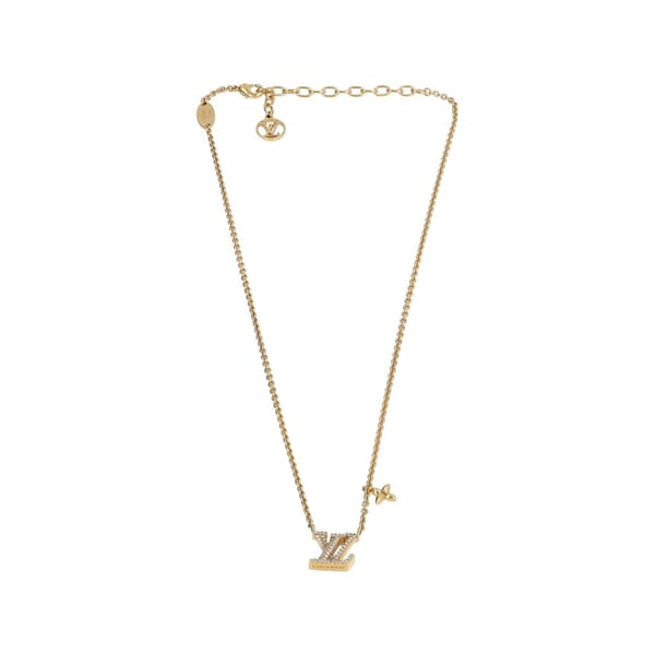 Iconic LV Necklace Gold Tone