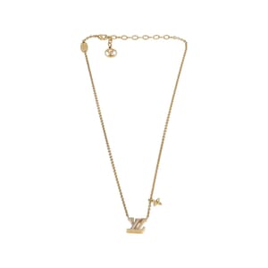 Iconic LV Necklace Gold Tone, view 2