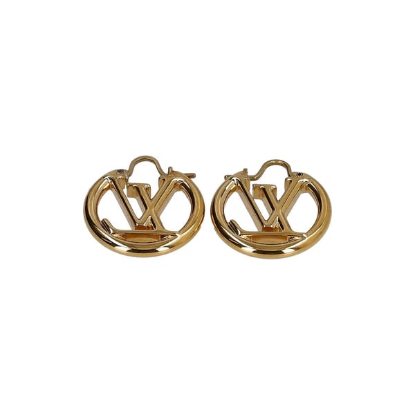 Metal Louise Earrings PM Gold Tone