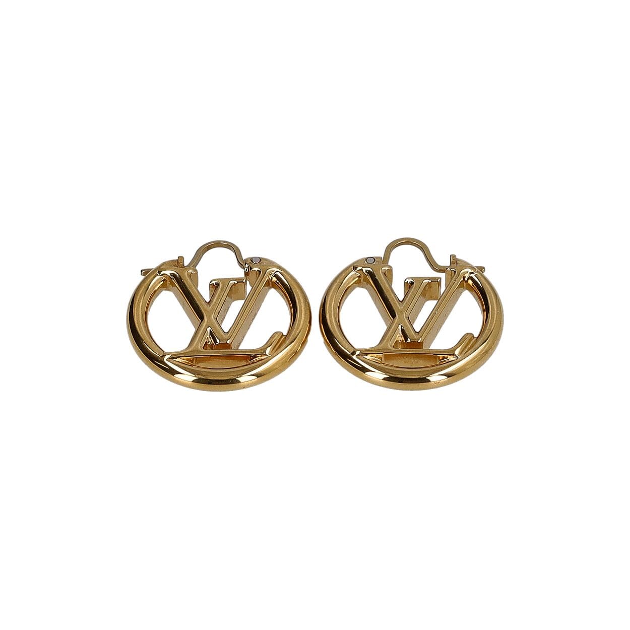 Metal Louise Earrings PM Gold Tone
