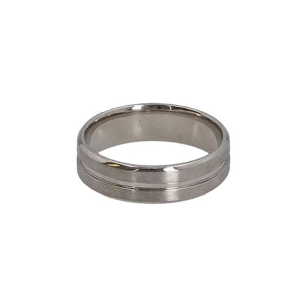 Palladium Max-line Single Groove Band