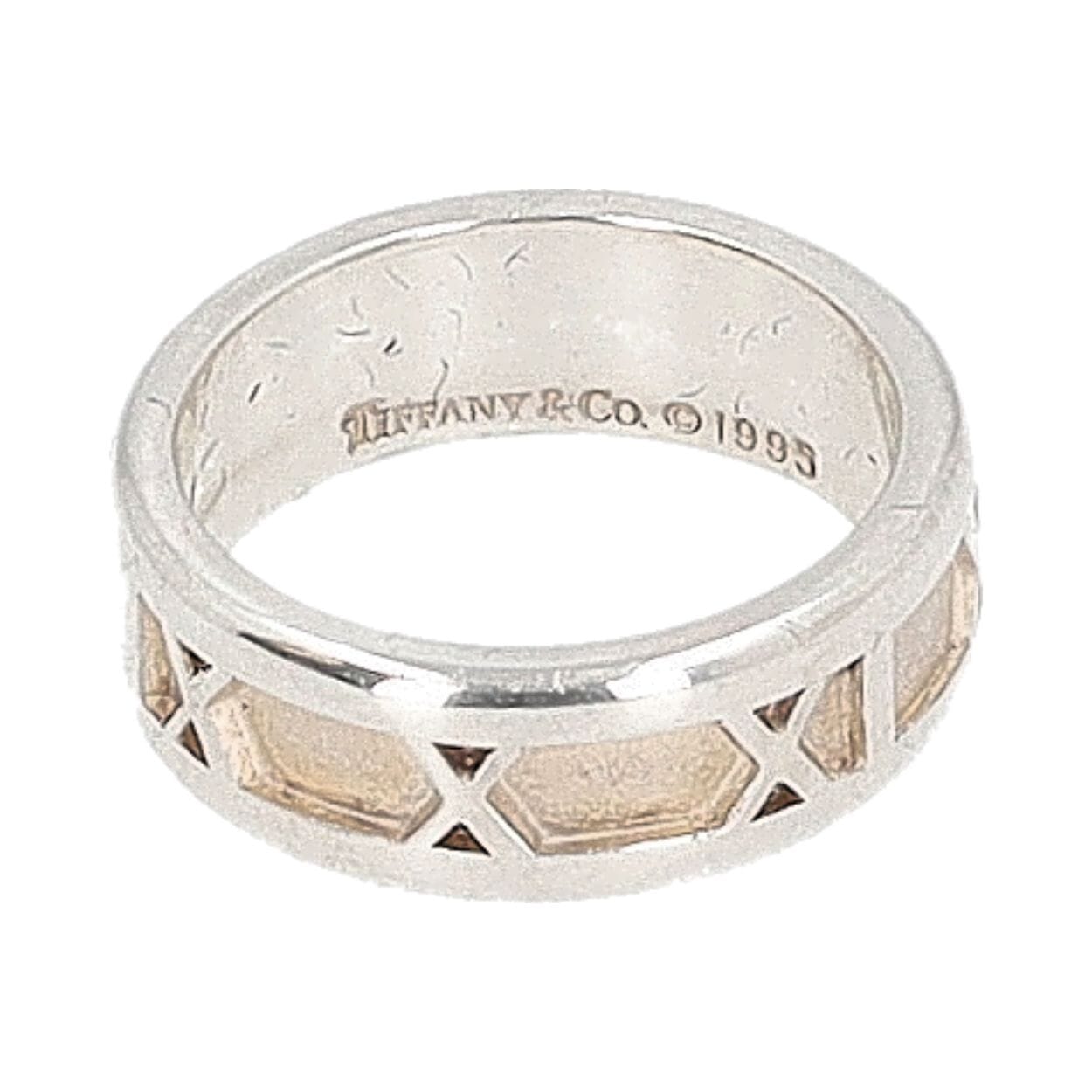TIFFANY & CO. . Sterling Silver Atlas Ring | Luxity