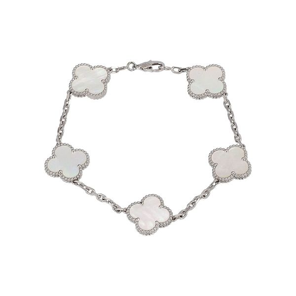 Mother Of Pearl Vintage Alhambra 5 Motifs Bracelet