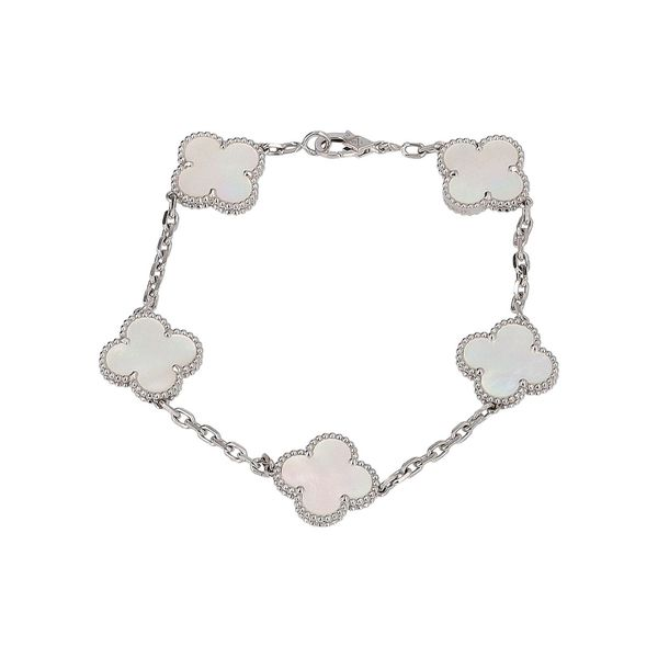 Mother Of Pearl Vintage Alhambra 5 Motifs Bracelet